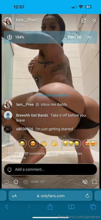 iampree Çıplak Sızıntıları OnlyFans Fotoğraf 4