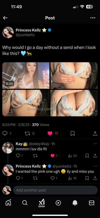 yumkellz Çıplak Sızıntıları OnlyFans Fotoğraf 5