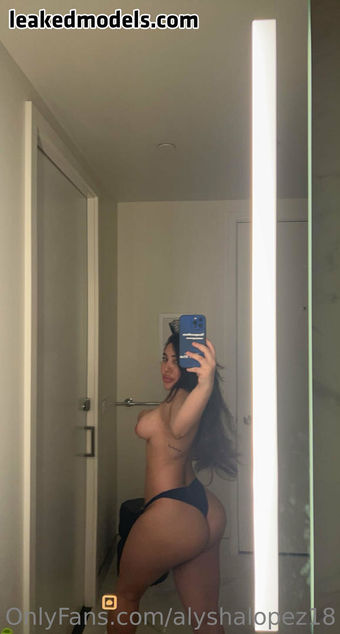 Alyshalopez18 Çıplak Sızıntıları OnlyFans Fotoğraf 7